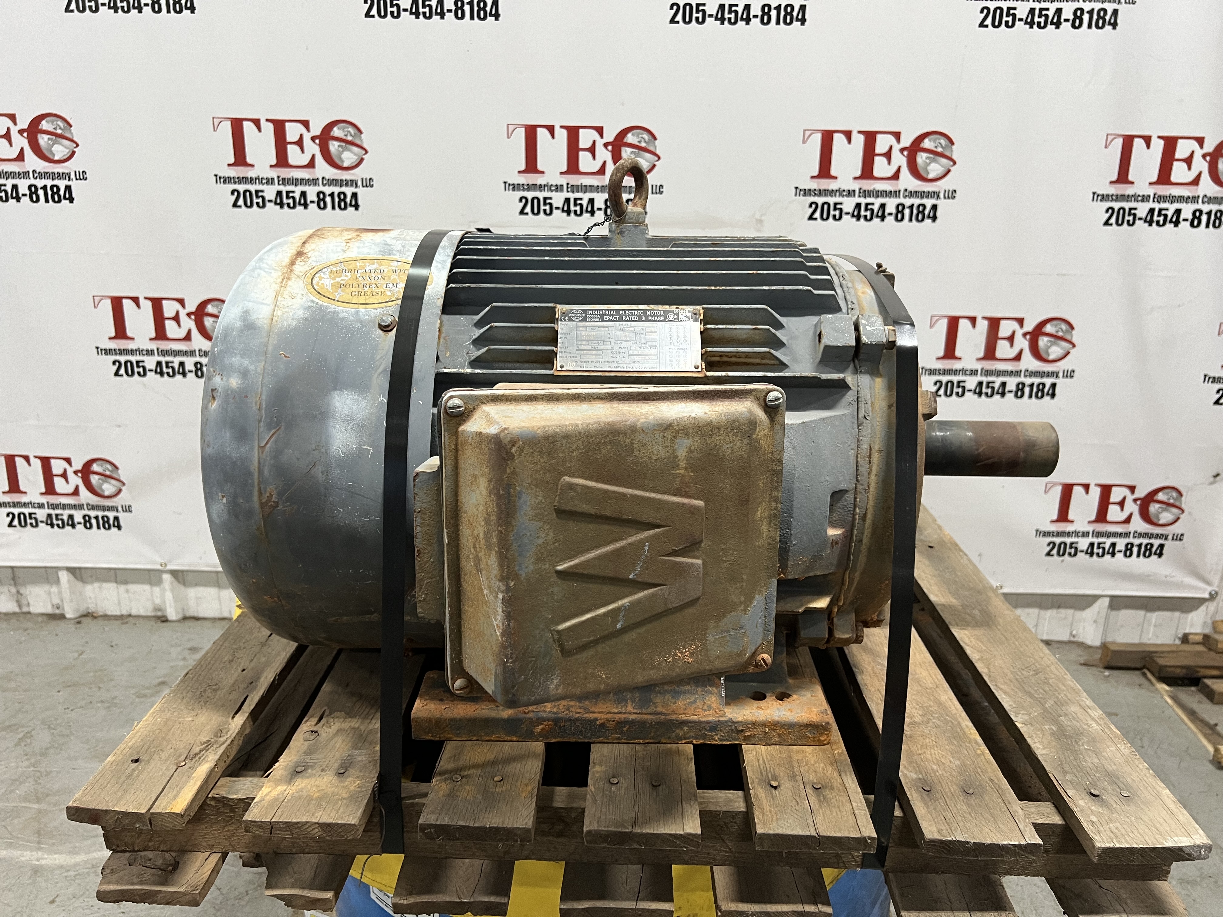 Worldwide Electric WWE50-12-365T 1185RPM 50HP 230/460V Duty Mast